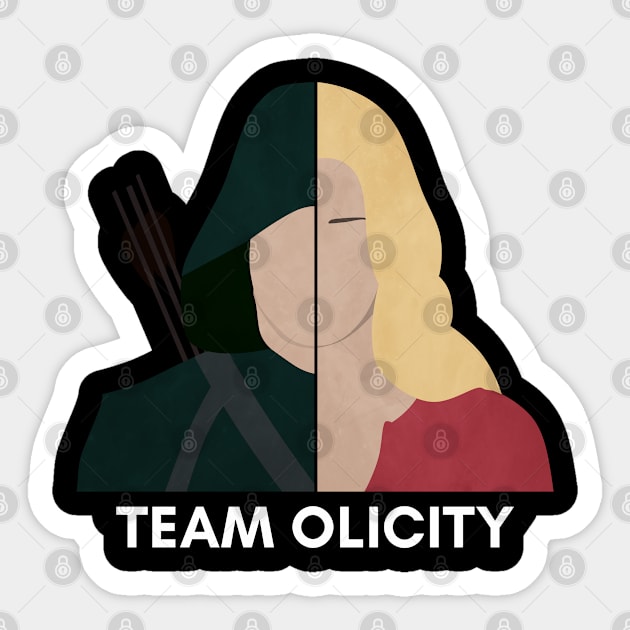 #TeamOlicity Sticker by Izzie | Fandom 101 - For The Geeks